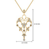 Load image into Gallery viewer, art-deco-filigree-diamond-necklace-in-FDPD8600ANGLE2-NL-YG