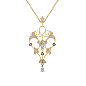 Filigree Art Deco Necklace