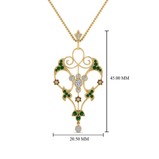 art-deco-filigree-diamond-necklace-with-emerald-in-FDPD8600GEMGRANGLE2-NL-YG