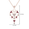 Load image into Gallery viewer, art-deco-filigree-diamond-necklace-with-pink-sapphire-in-FDPD8600GSADRPIANGLE2-NL-RG