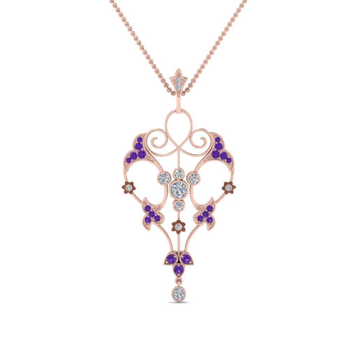 art-deco-filigree-diamond-necklace-with-purple-topaz-in-FDPD8600GVITOANGLE2-NL-RG