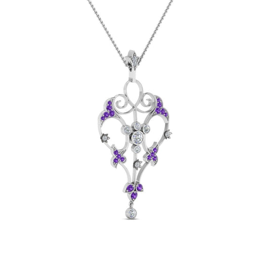 art-deco-filigree-diamond-necklace-with-purple-topaz-in-FDPD8600GVITOANGLE2-NL-WG