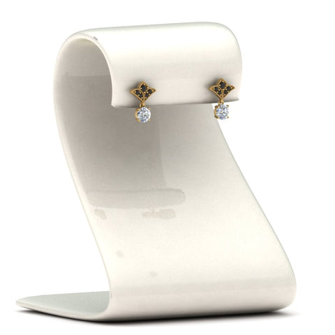 art-deco-inspired-round-drop-earring-black-diamond-in-14K-yellow-gold-FDEAR8425-0.25CTGBLACK-NL-YG