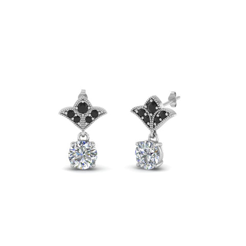 art-deco-inspired-round-drop-earring-black-diamond-in-950-Platinum-FDEAR8425-0.25CTGBLACK-NL-WG