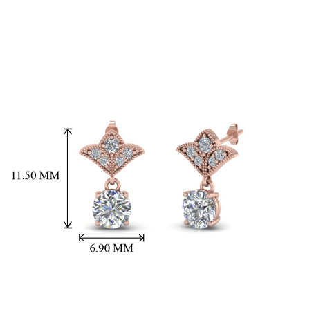 art-deco-inspired-round-drop-earring-in-14K-rose-gold-FDEAR8425-0.25CT-NL-RG