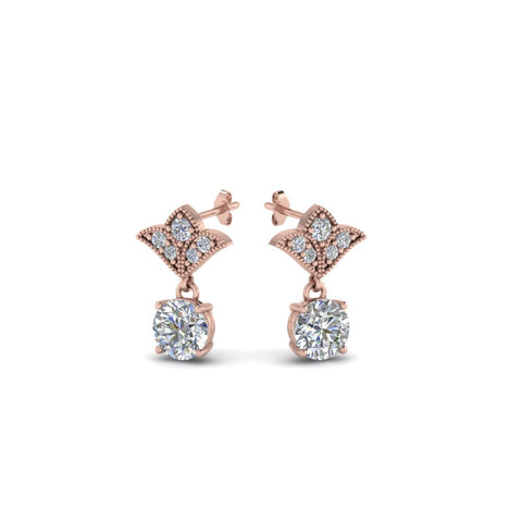 art-deco-inspired-round-drop-earring-in-14K-rose-gold-FDEAR8425-0.25CT-NL-RG