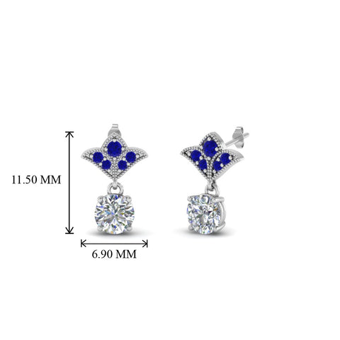 art-deco-inspired-round-drop-earring-with-blue-sapphire-in-950-Platinum-FDEAR8425-0.25CTGSABL-NL-WG
