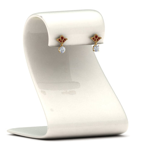 art-deco-inspired-round-drop-earring-with-ruby-in-14K-yellow-gold-FDEAR8425-0.25CTGRUDR-NL-YG