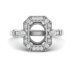 Load image into Gallery viewer, art-deco-semi-mount-diamond-engagement-ring-in-white-gold-FD9760SMR-NL-WG
