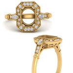 Load image into Gallery viewer, art-deco-semi-mount-diamond-engagement-ring-in-yellow-gold-FD9760SMRANGLE3-NL-YG
