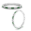 Load image into Gallery viewer, art-deco-thin-stacking-diamond-eternity-band-with-emerald-in-white-gold-FDEWB2139GEMGRANGLE3-NL-WG.jpg