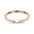 Thumbnail 23 - art-deco-thin-stacking-diamond-eternity-band-with-orange-sapphire-in-rose-gold-FDEWB2139GSAORANGLE3-NL-RG.jpg