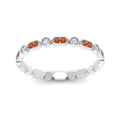 Thumbnail 59 - art-deco-thin-stacking-diamond-eternity-band-with-orange-sapphire-in-white-gold-FDEWB2139GSAORANGLE3-NL-WG.jpg