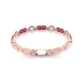 Thumbnail 19 - art-deco-thin-stacking-diamond-eternity-band-with-pink-sapphire-in-rose-gold-FDEWB2139GSADRPIANGLE3-NL-RG.jpg