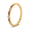 Load image into Gallery viewer, art-deco-thin-stacking-diamond-eternity-band-with-pink-sapphire-in-yellow-gold-FDEWB2139GSADRPIANGLE3-NL-YG.jpg