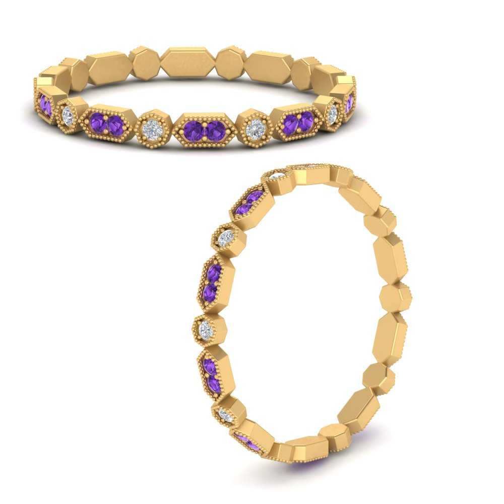 art-deco-thin-stacking-diamond-eternity-band-with-purple-topaz-in-yellow-gold-FDEWB2139GVITOANGLE3-NL-YG.jpg