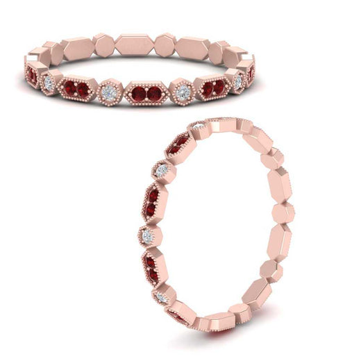 art-deco-thin-stacking-diamond-eternity-band-with-ruby-in-rose-gold-FDEWB2139GRUDRANGLE3-NL-RG.jpg