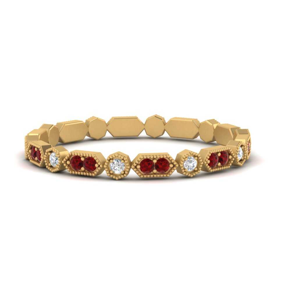 art-deco-thin-stacking-diamond-eternity-band-with-ruby-in-yellow-gold-FDEWB2139GRUDRANGLE3-NL-YG.jpg