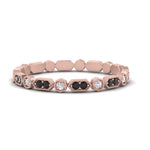 Load image into Gallery viewer, art-deco-thin-stacking-eternity-band-with-black-diamond-in-rose-gold-FDEWB2139GBLACKANGLE3-NL-RG.jpg
