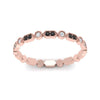 Load image into Gallery viewer, art-deco-thin-stacking-eternity-band-with-black-diamond-in-rose-gold-FDEWB2139GBLACKANGLE3-NL-RG.jpg