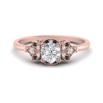 Load image into Gallery viewer, Art Deco Vintage Round Cut Engagement Ring
