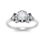 Load image into Gallery viewer, Art Deco Vintage Round Cut Engagement Ring
