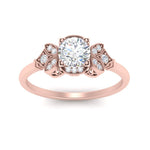 Load image into Gallery viewer, Art Deco Vintage Round Cut Engagement Ring
