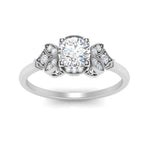 Load image into Gallery viewer, Art Deco Vintage Round Cut Engagement Ring

