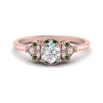 Load image into Gallery viewer, Art Deco Vintage Round Cut Engagement Ring
