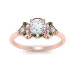 Load image into Gallery viewer, Art Deco Vintage Round Cut Engagement Ring
