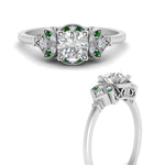 Load image into Gallery viewer, Art Deco Vintage Round Cut Engagement Ring

