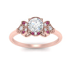 Load image into Gallery viewer, Art Deco Vintage Round Cut Engagement Ring
