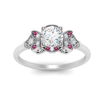 Load image into Gallery viewer, Art Deco Vintage Round Cut Engagement Ring

