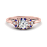 Load image into Gallery viewer, Art Deco Vintage Round Cut Engagement Ring
