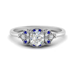 Load image into Gallery viewer, Art Deco Vintage Round Cut Engagement Ring
