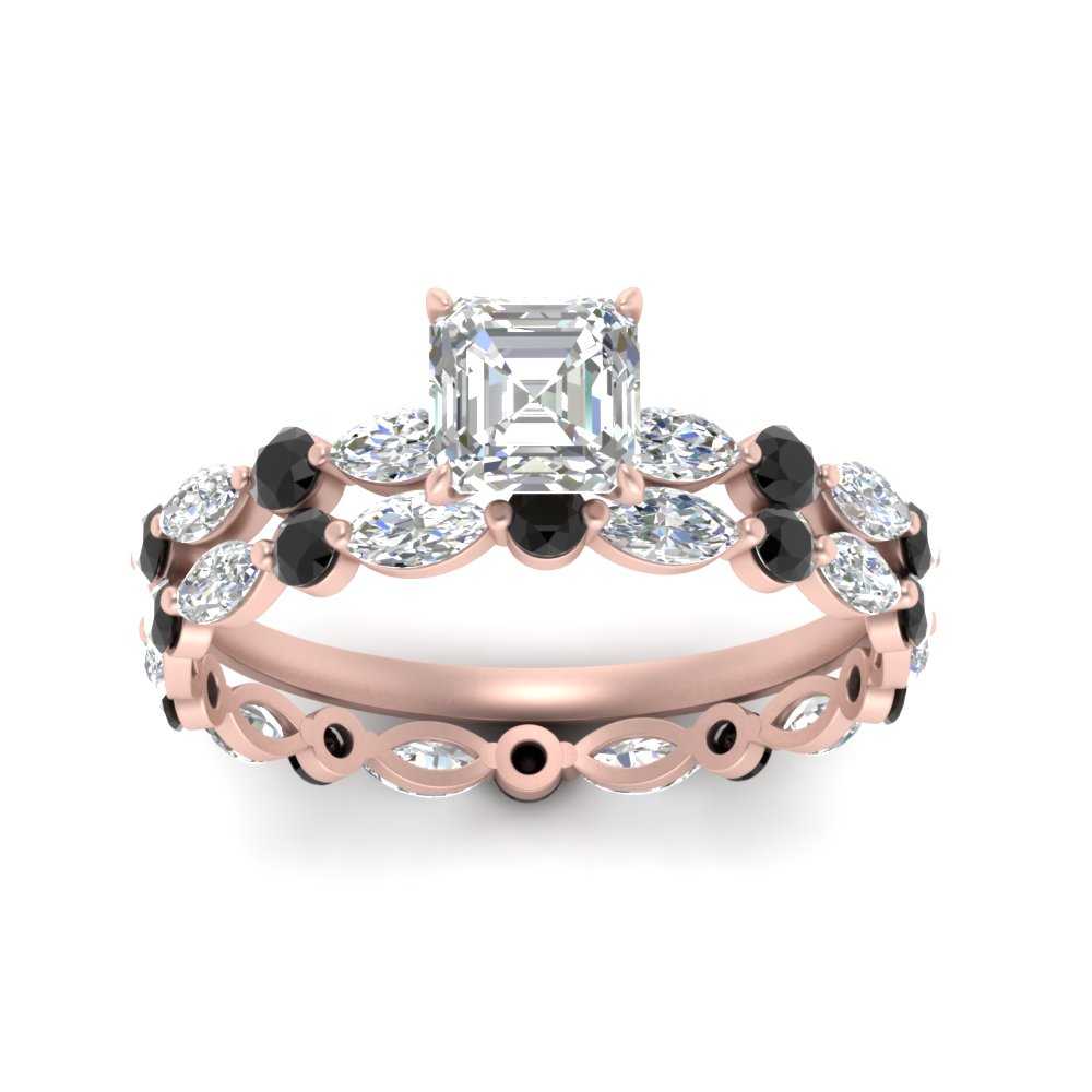 asscher-black-diamond-floating-marquise-accent-ring-with-eternity-wedding-band-in-rose-gold-FDEWB9398ASGBLACKANGLE5-NL-RG.jpg?v=1758801944