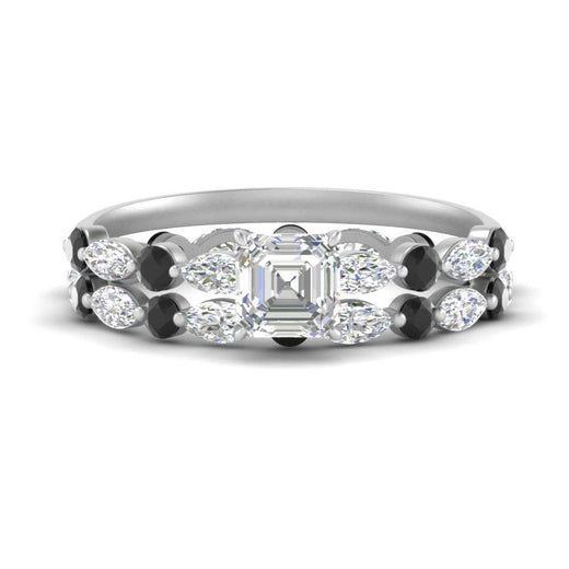 asscher-black-diamond-floating-marquise-accent-ring-with-eternity-wedding-band-in-white-gold-FDEWB9398ASGBLACK-NL-WG.jpg?v=1758801984