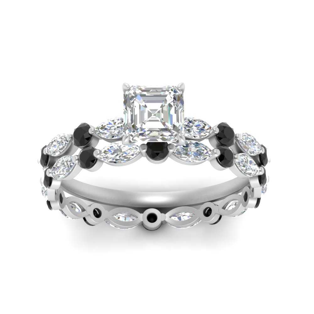 asscher-black-diamond-floating-marquise-accent-ring-with-eternity-wedding-band-in-white-gold-FDEWB9398ASGBLACKANGLE5-NL-WG.jpg?v=1758801984