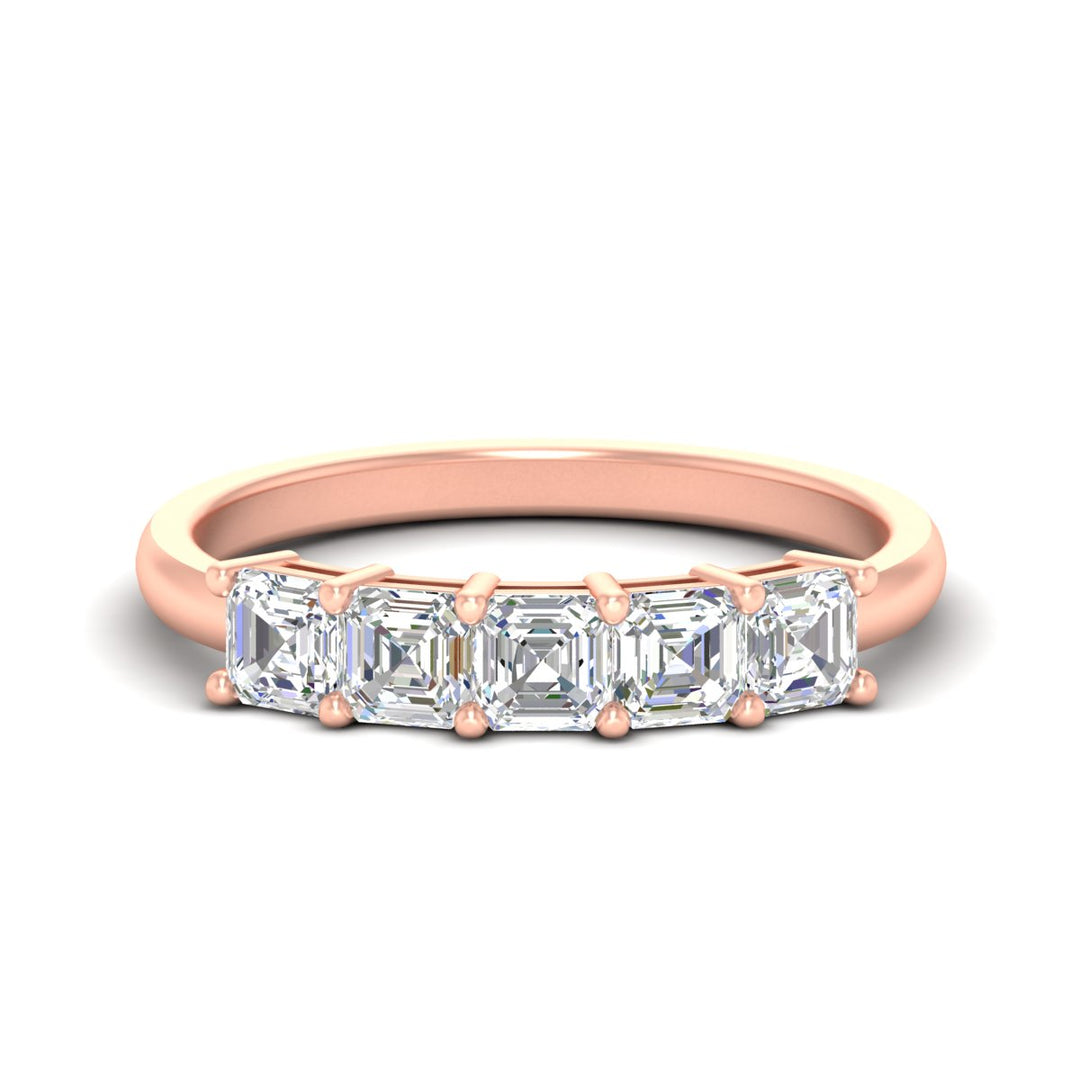 asscher-cut-1-carat-five-stone-anniversary-band-in-rose-gold-fdwb8008assleep-1.00ct-nl-rg.jpg?v=1773743911