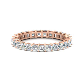 Asscher Cut Full Eternity Diamond Band