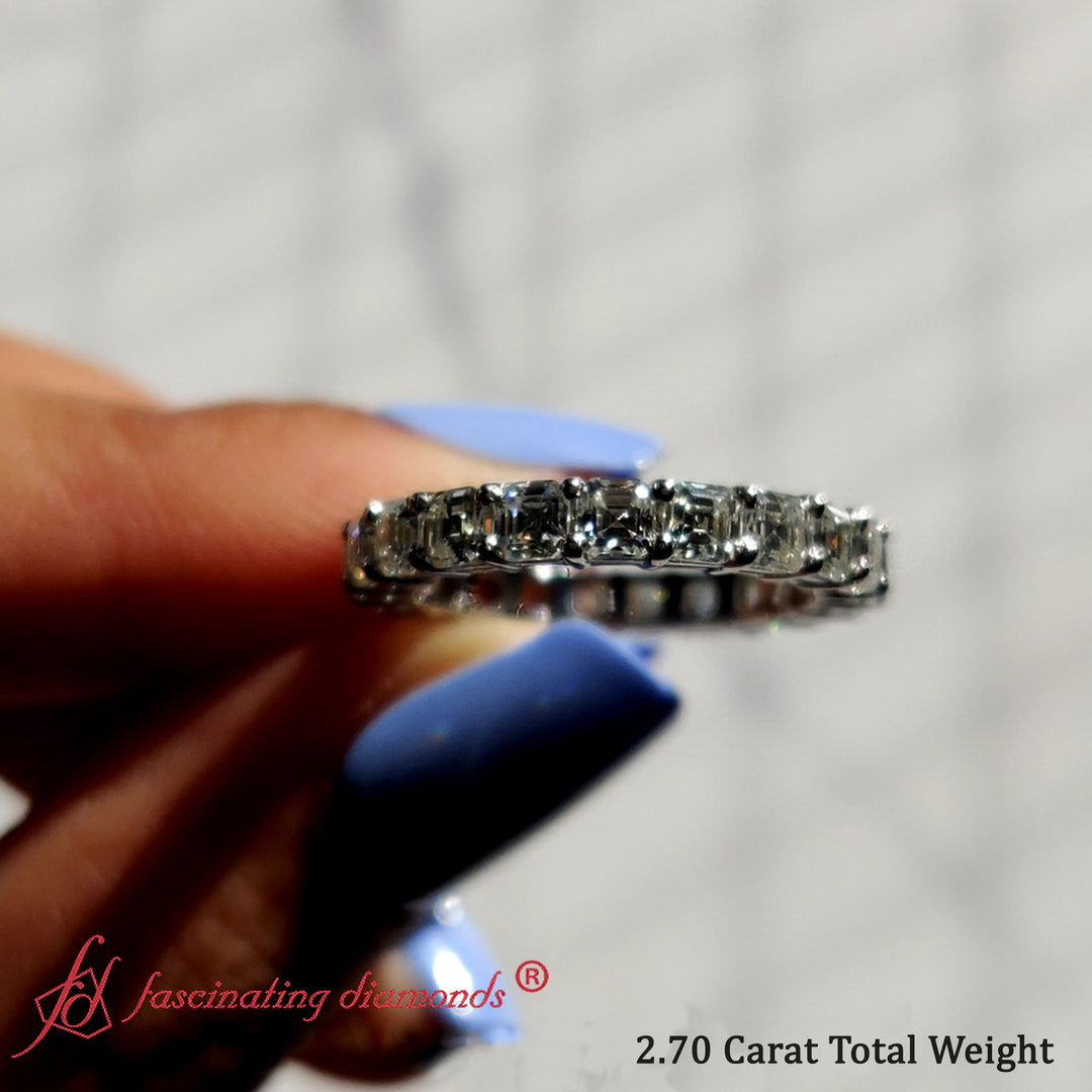 asscher-cut-3-carat-eternity-diamond-wedding-band-in-white-gold-FDEWB8321A2-AS-3.00CT