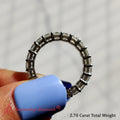 Thumbnail 5 - asscher-cut-3-carat-eternity-diamond-wedding-band-in-white-gold-FDEWB8321A3-AS-3.00CT