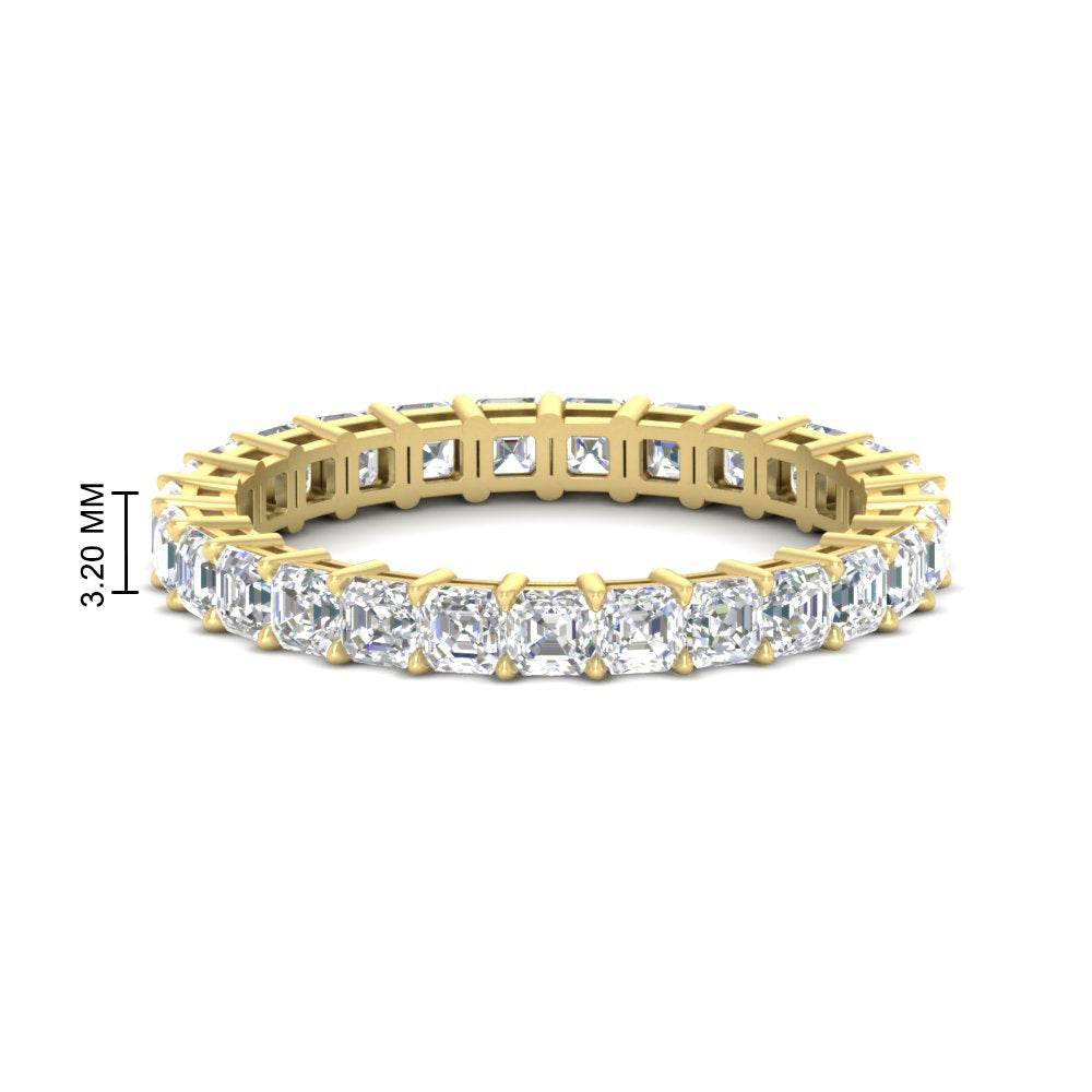 asscher-cut-3-carat-eternity-diamond-wedding-band-in-yellow-gold-FDEWB8321AS-3.00CT-NL-YG-HW