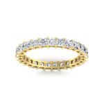 Load image into Gallery viewer, asscher-cut-3-carat-eternity-diamond-wedding-band-in-yellow-gold-FDEWB8321ASANGLE5-3.00CT-NL-YG
