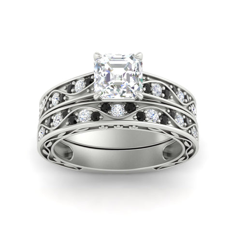 asscher-cut-antique-filigree-black-diamond-bridal-ring-set-in-white-gold-fdens3543asgblackangle5-nl-wg.jpg