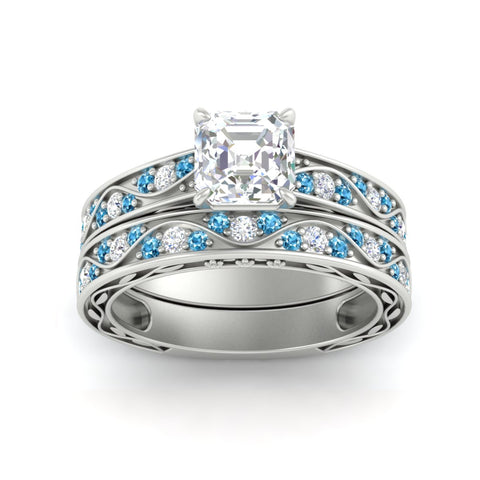 asscher-cut-antique-filigree-blue-topaz-bridal-ring-set-in-white-gold-fdens3543asgicbltoangle5-nl-wg.jpg