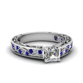 Thumbnail 84 - asscher-cut-antique-filigree-diamond-ring-with-blue-sapphire-in-950-platinum-FDENS3543ASRGSABL-NL-WG_9bee586b-50a3-4f8f-a55e-7c4372d9e36d