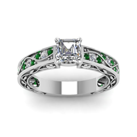 asscher-cut-antique-filigree-diamond-ring-with-emerald-in-14K-white-gold-FDENS3543ASRGEMGRANGLE5-NL-WG_bd44a70b-09bc-4b3a-a6e9-64f569c55c30