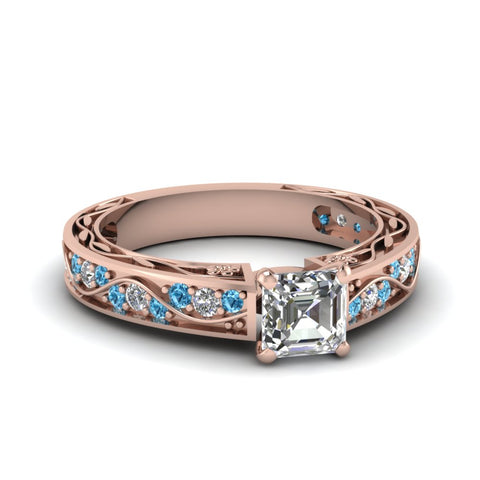 asscher-cut-antique-filigree-diamond-ring-with-ice-blue-topaz-in-14K-rose-gold-FDENS3543ASRGICBLTO-NL-RG_a715fec1-cce6-43a1-9761-0f9cedef1418