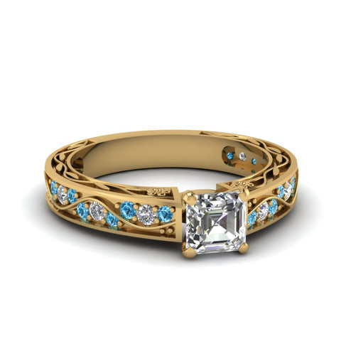 asscher-cut-antique-filigree-diamond-ring-with-ice-blue-topaz-in-14K-yellow-gold-FDENS3543ASRGICBLTO-NL-YG_94360c9a-864a-4070-b9c3-beb75db496c5